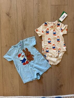 Tiny cottons romper and bodysuit bundle